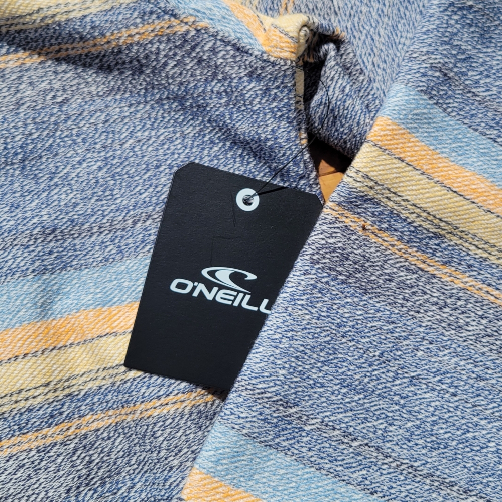 O'Neill Striped Beach Hoodie Rockley Pullover New - Picture 8 of 12
